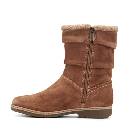 Earth Shoes Hyland Water Repellent Suede Booties