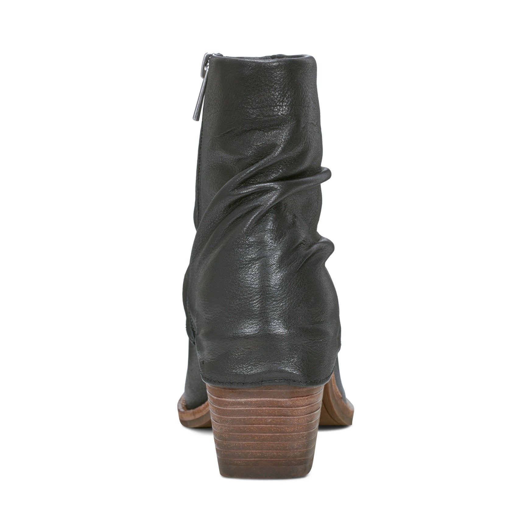Earth Shoes Savvy Block Heel Ruched Casual Booties