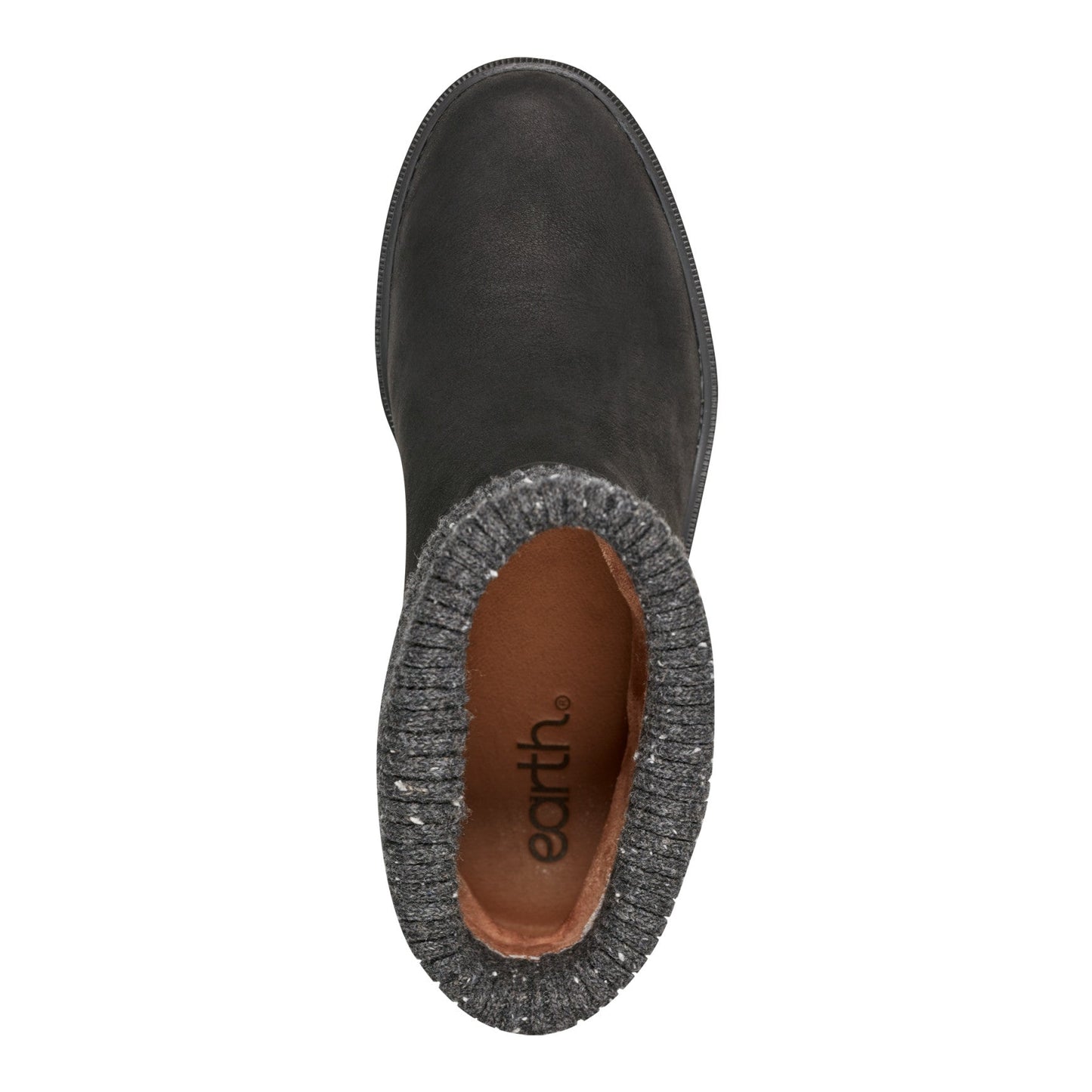Earth Shoes Gresa Waterproof Block Heel Round Toe Casual Booties