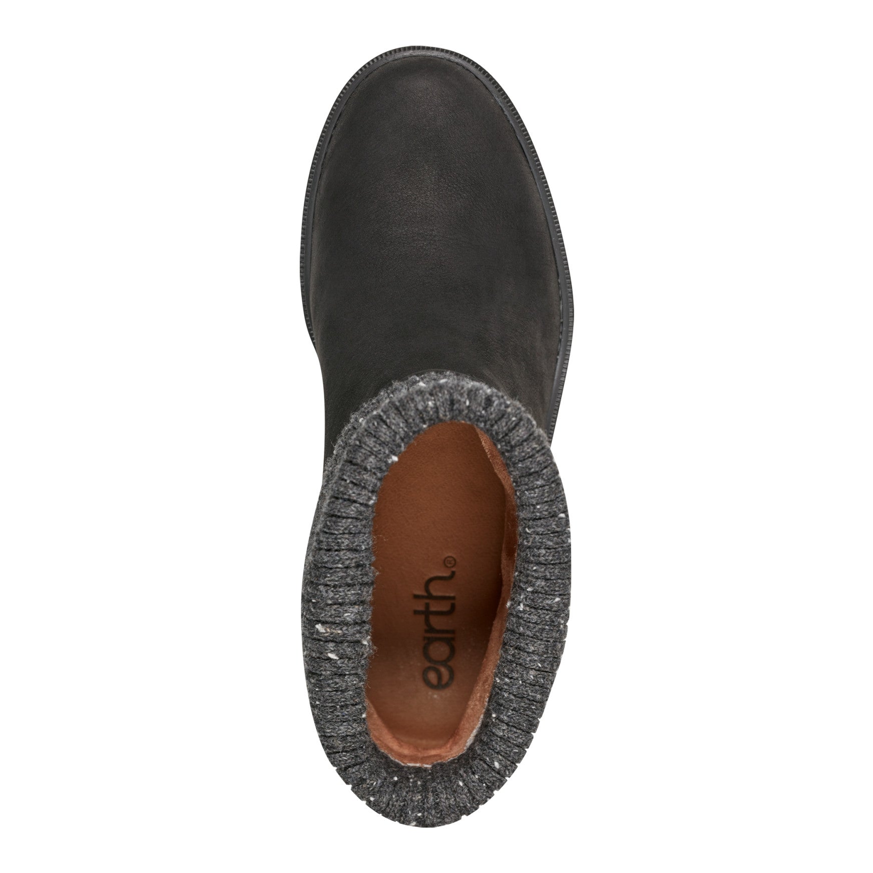 Earth Shoes Gresa Waterproof Block Heel Round Toe Casual Booties