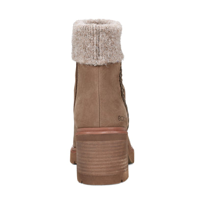Earth Shoes Gresa Waterproof Block Heel Round Toe Casual Booties