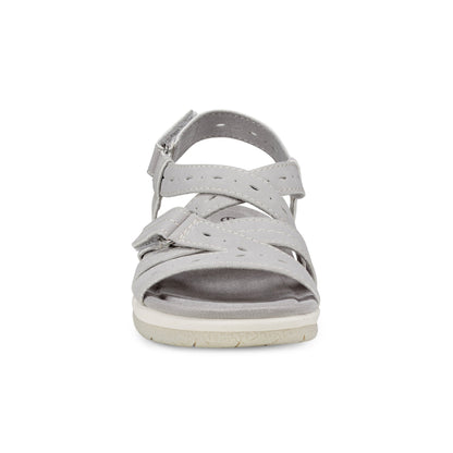 Earth Shoes Samsin Round Toe Strappy Casual Flat Sandals
