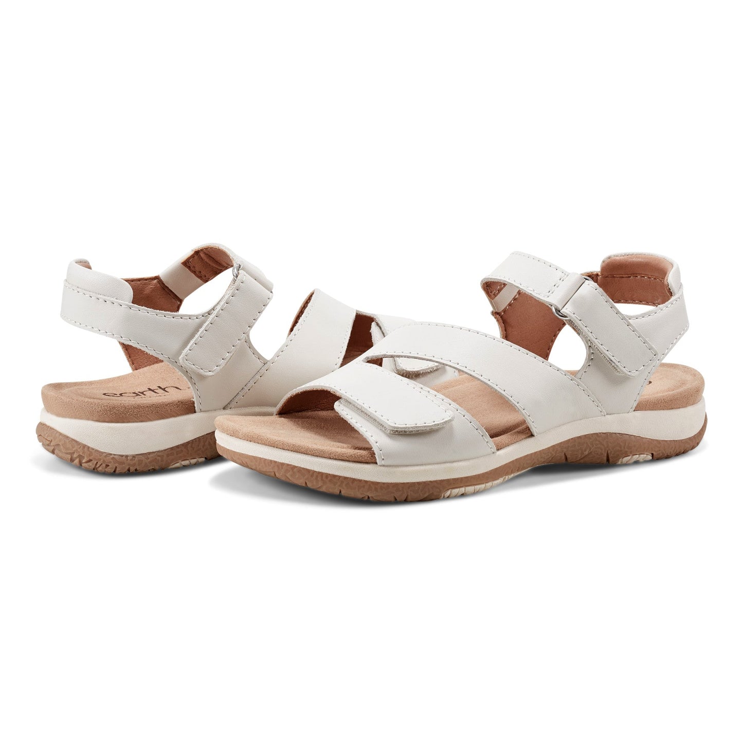 Earth Shoes Sureal Leather Strappy Sandals