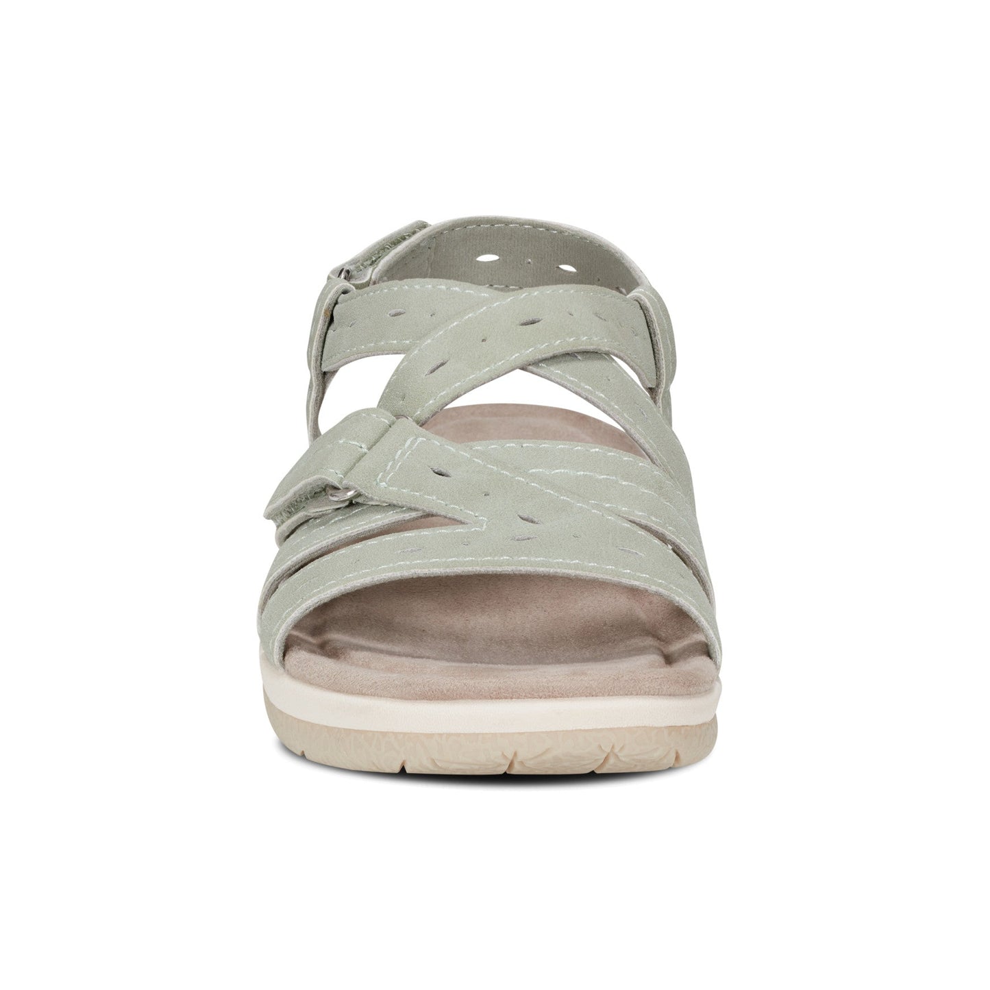 Earth Shoes Samsin Round Toe Strappy Casual Flat Sandals