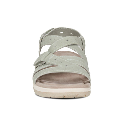 Earth Shoes Samsin Round Toe Strappy Casual Flat Sandals