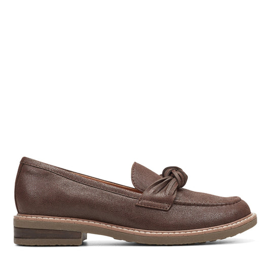 Earth Shoes Jayde Leather Knotted Loafers