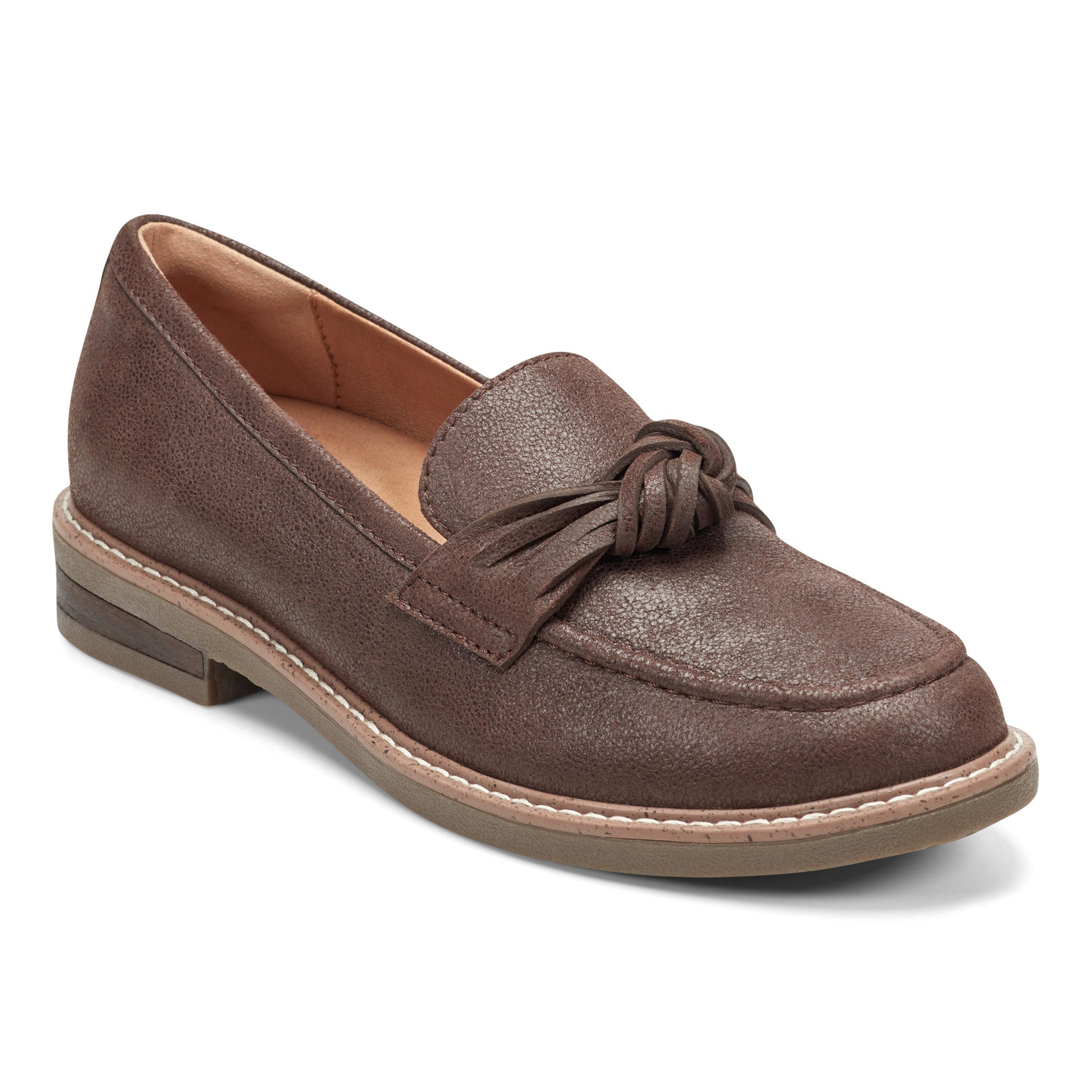 Earth Shoes Jayde Leather Knotted Loafers