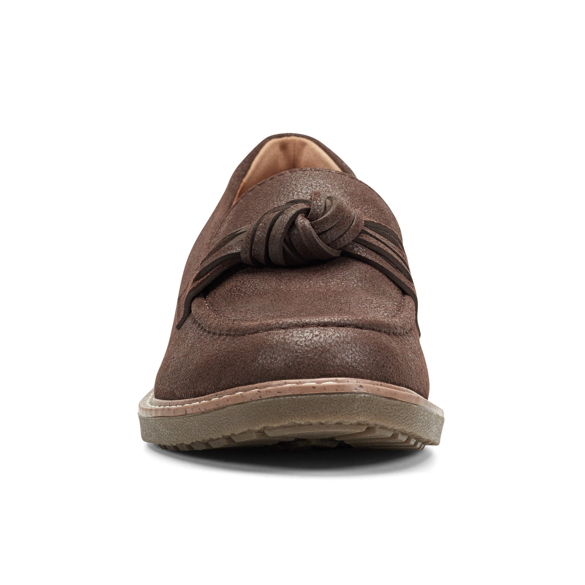 Earth Shoes Jayde Leather Knotted Loafers