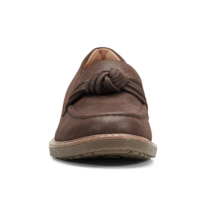 Earth Shoes Jayde Leather Knotted Loafers