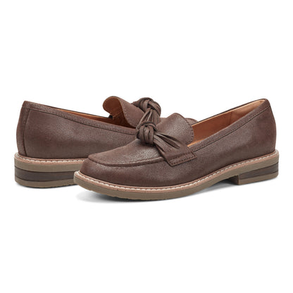 Earth Shoes Jayde Leather Knotted Loafers
