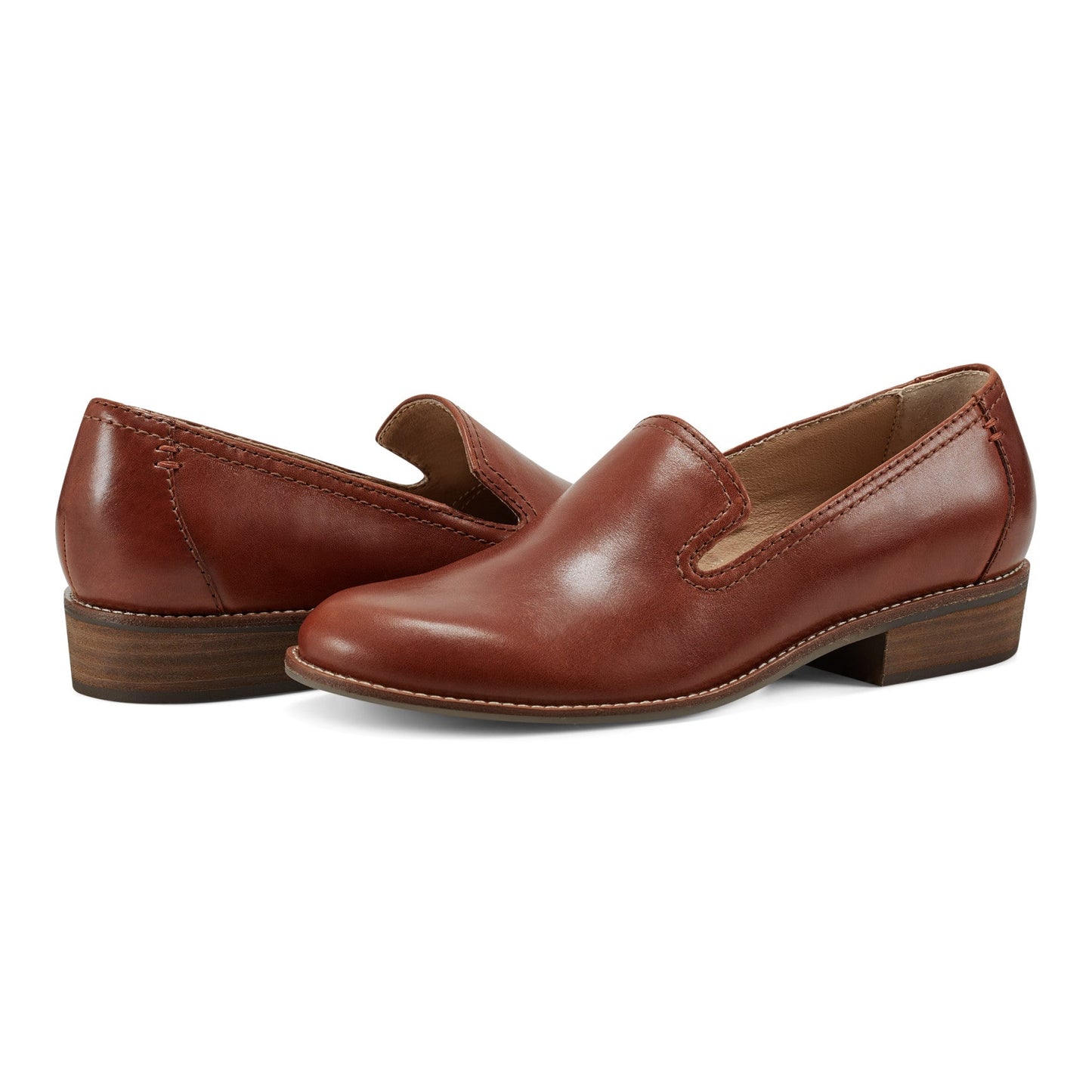 Earth Shoes Edna Round Toe Casual Slip-on Flat Loafers