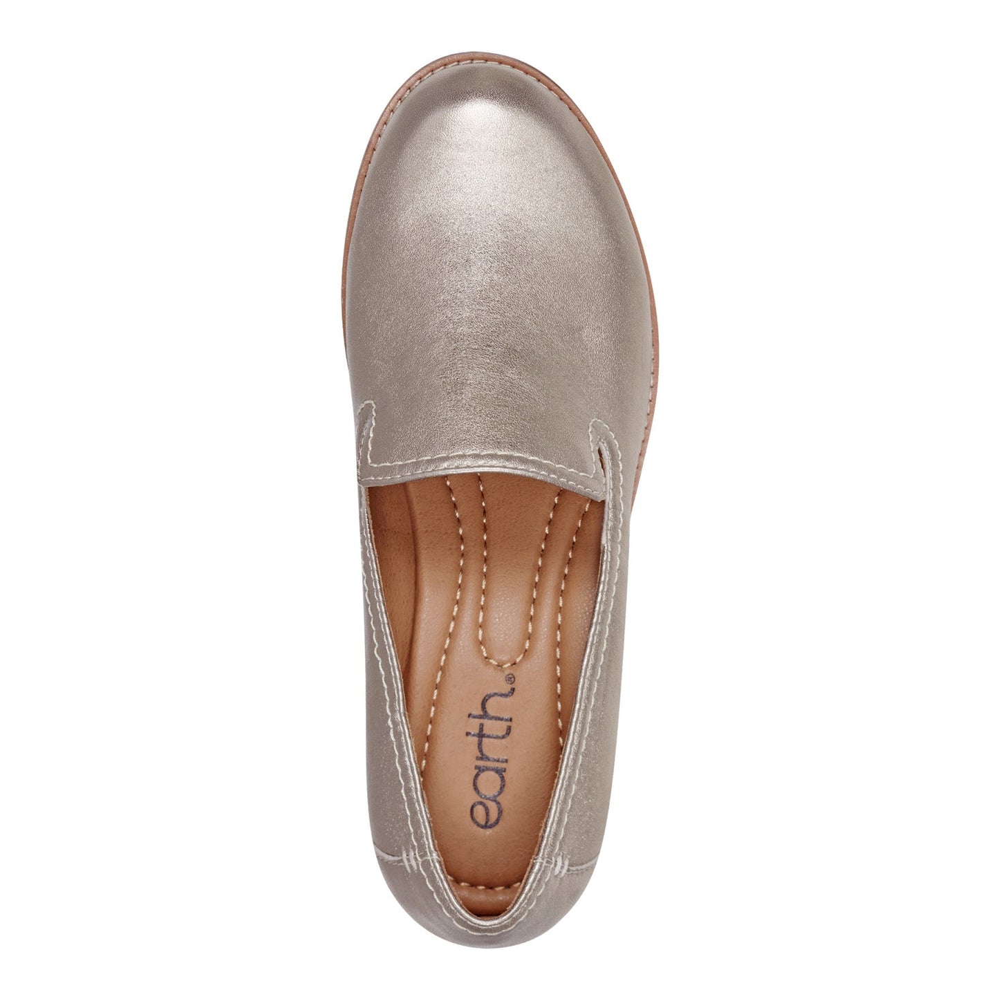 Earth Shoes Edna Round Toe Casual Slip-on Flat Loafers