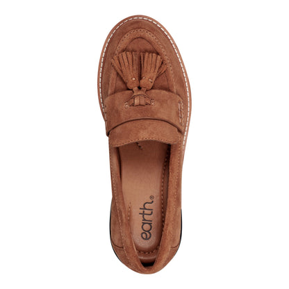 Earth Shoes Zimm Round Toe Lug Sole Casual Slip-on Loafers
