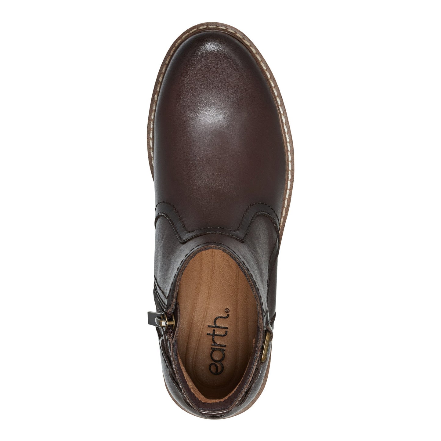 Earth Shoes Jenna Round Toe Casual Booties