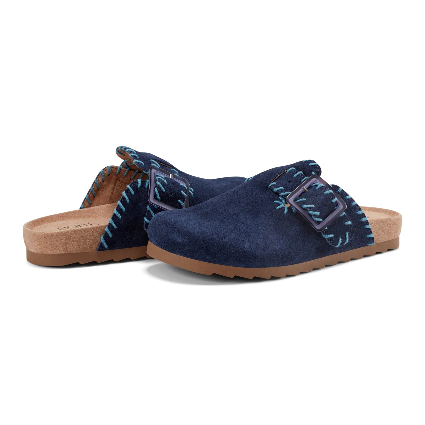 Earth Shoes Gena Round Toe Slip-on Flat Casual Clogs