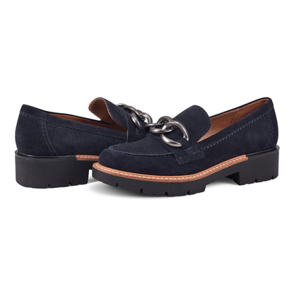 Earth Shoes Zalor Round Toe Lug Sole Casual Slip-on Loafers