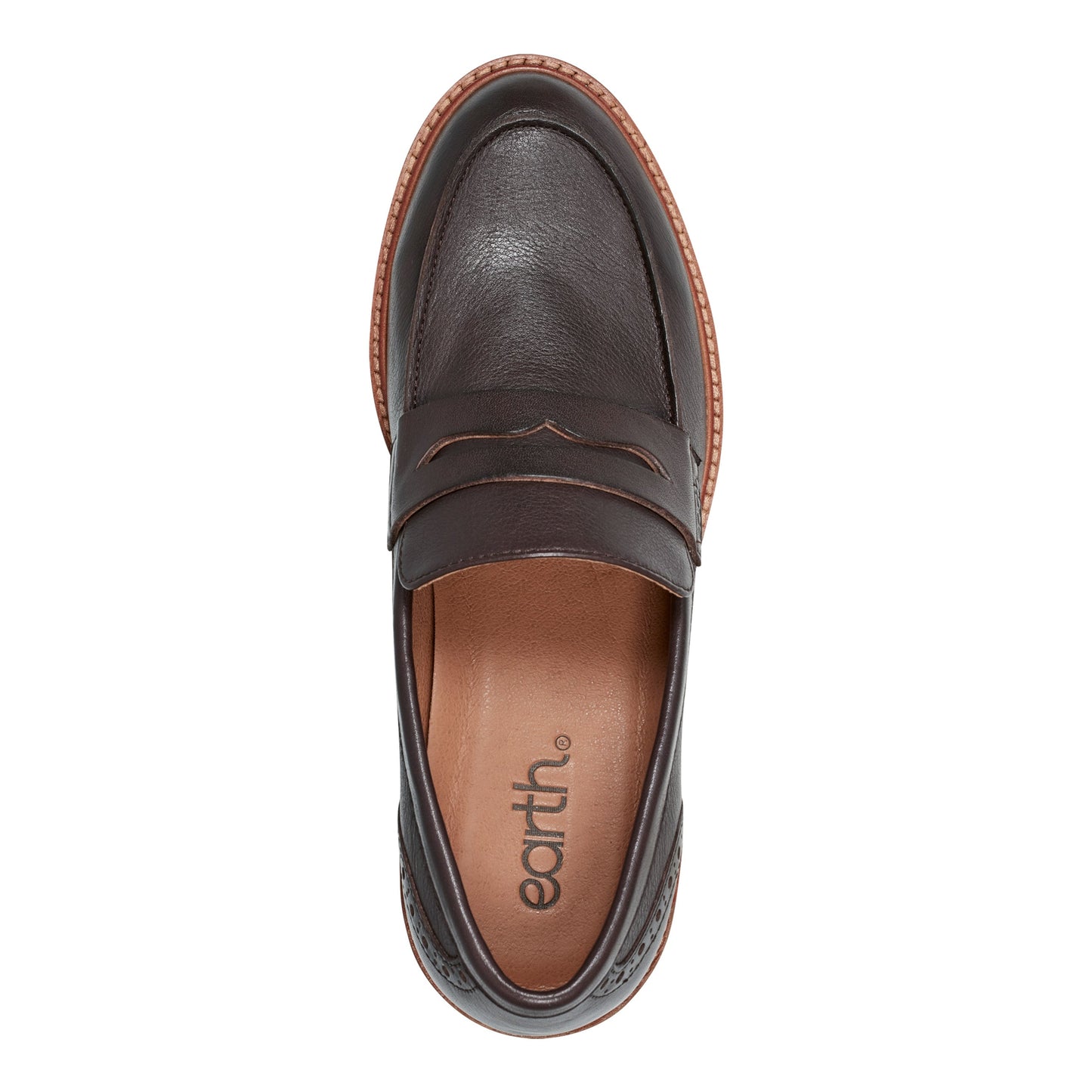 Earth Shoes Lindy Almond Toe Casual Slip-on Penny Loafers