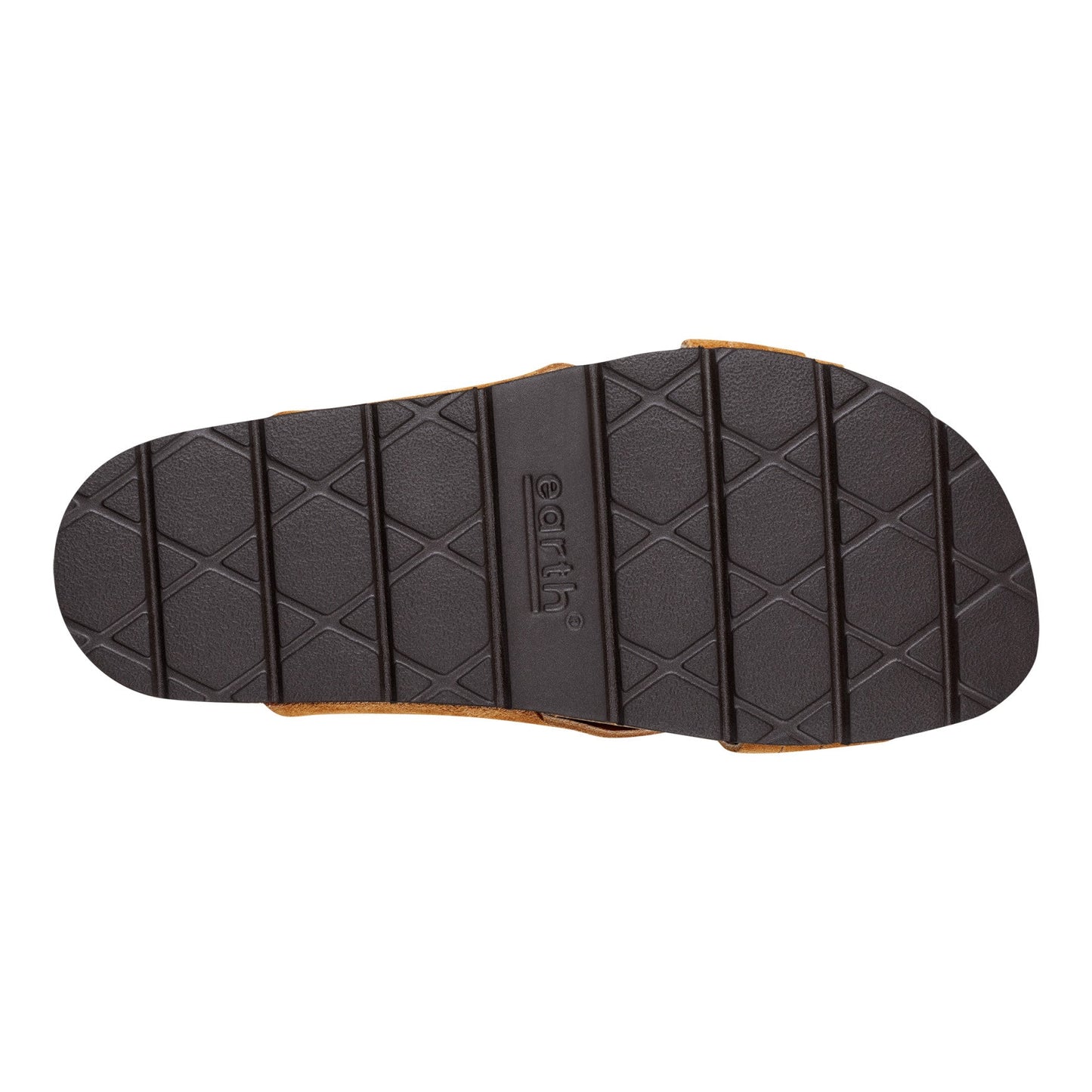 Earth Shoes Atlas Square Toe Slip-on Strappy Casual Sandals