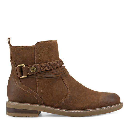 Earth Shoes Jeno Round Toe Casual Booties