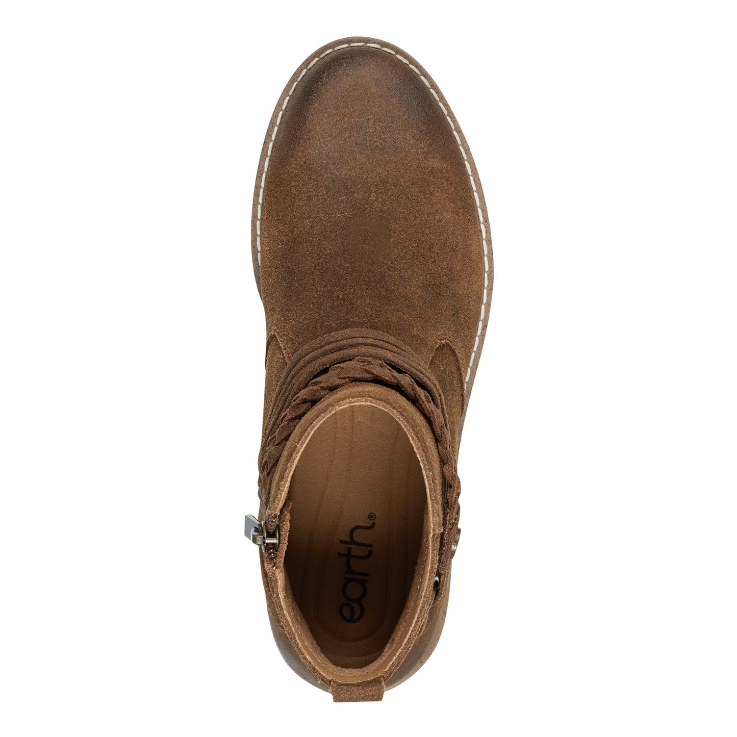 Earth Shoes Jeno Round Toe Casual Booties