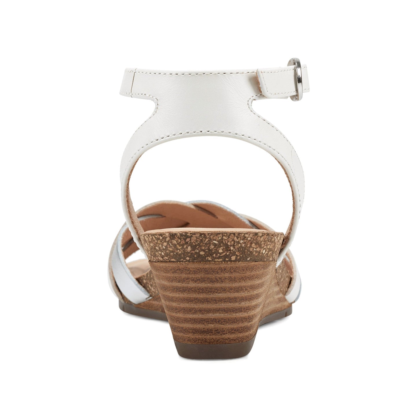 Earth Shoes Herly Woven Strappy Stacked Heel Dress Sandals