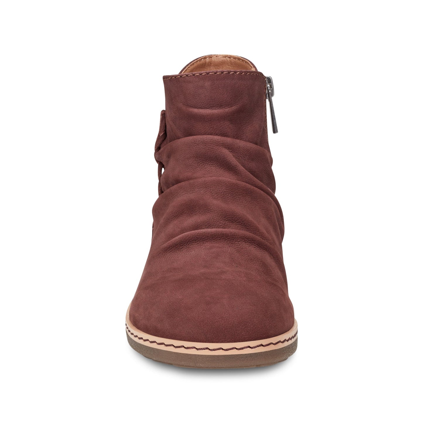 Earth Shoes Hilaree Water Repellent Round Toe Ruched Casual Booties