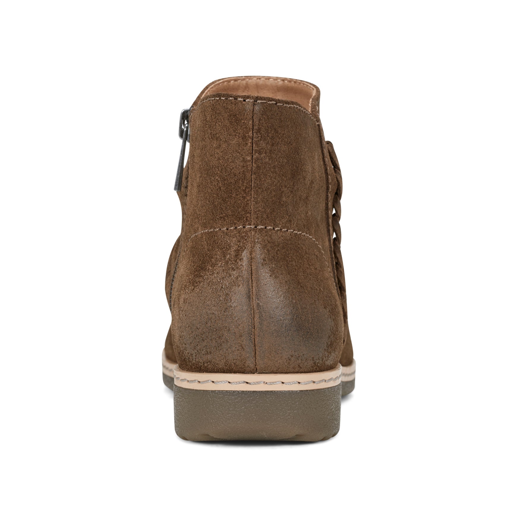 Earth Shoes Hilaree Water Repellent Round Toe Ruched Casual Booties