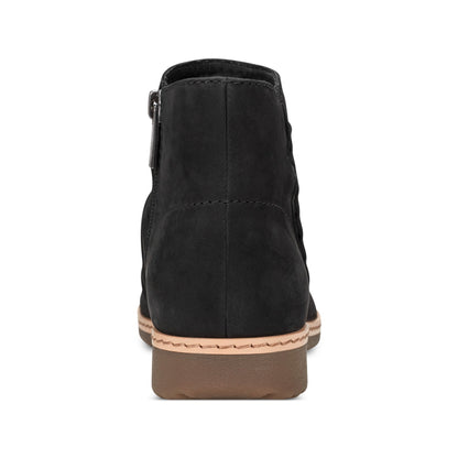 Earth Shoes Hilaree Water Repellent Round Toe Ruched Casual Booties