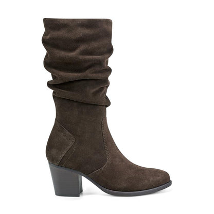 Earth Shoes Vine Block Heel Almond Toe Casual Boots