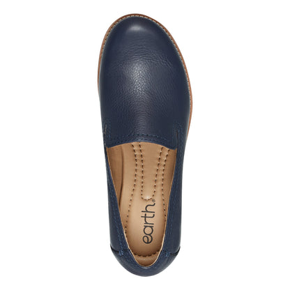Earth Shoes Edna Round Toe Casual Slip-on Flat Loafers
