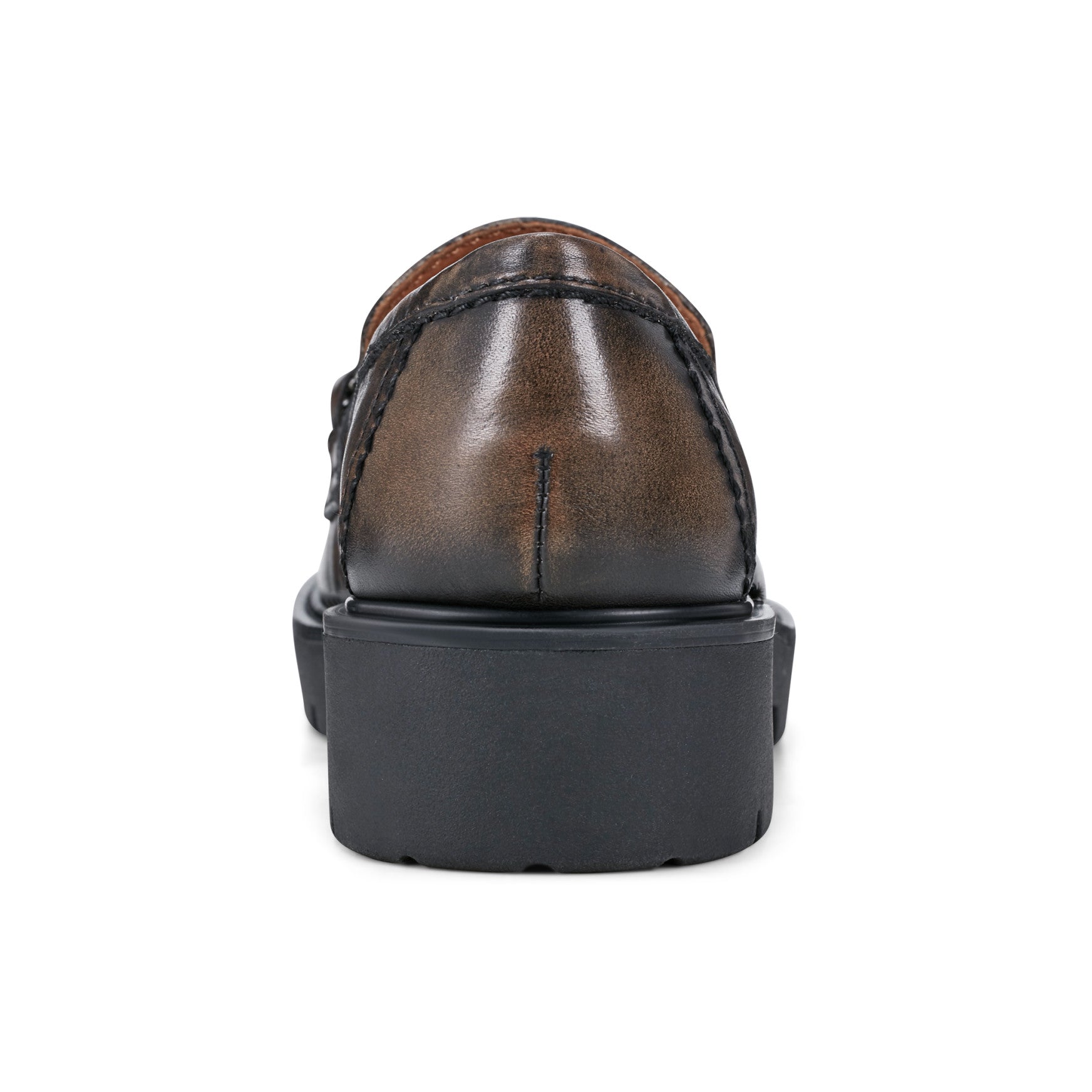 Earth Shoes Zalor Round Toe Lug Sole Casual Slip-on Loafers