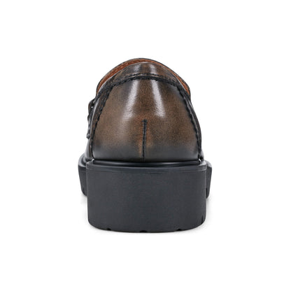 Earth Shoes Zalor Round Toe Lug Sole Casual Slip-on Loafers