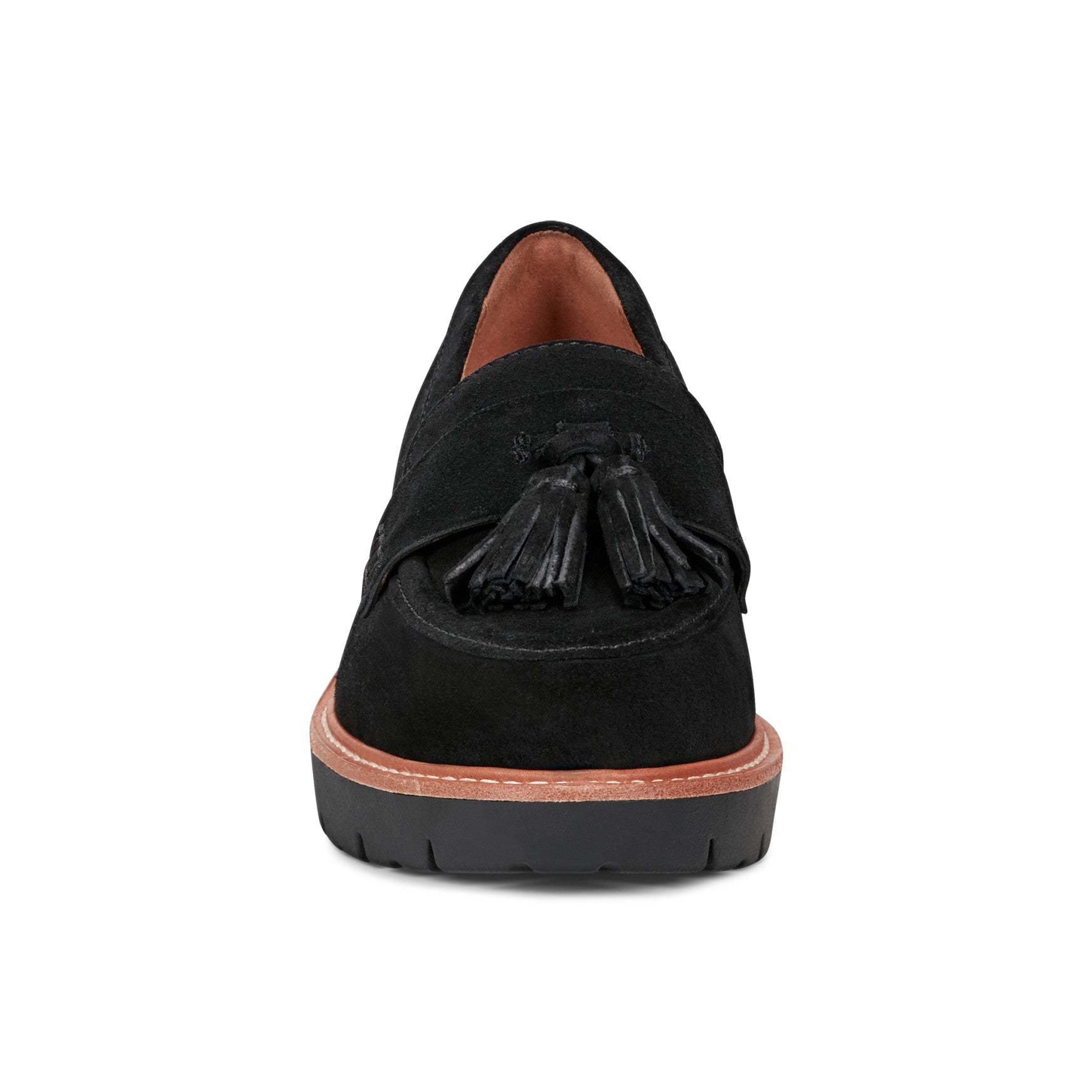 Earth Shoes Zimm Round Toe Lug Sole Casual Slip-on Loafers