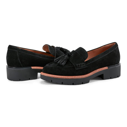 Earth Shoes Zimm Round Toe Lug Sole Casual Slip-on Loafers