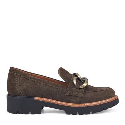 Earth Shoes Zalor Round Toe Lug Sole Casual Slip-on Loafers