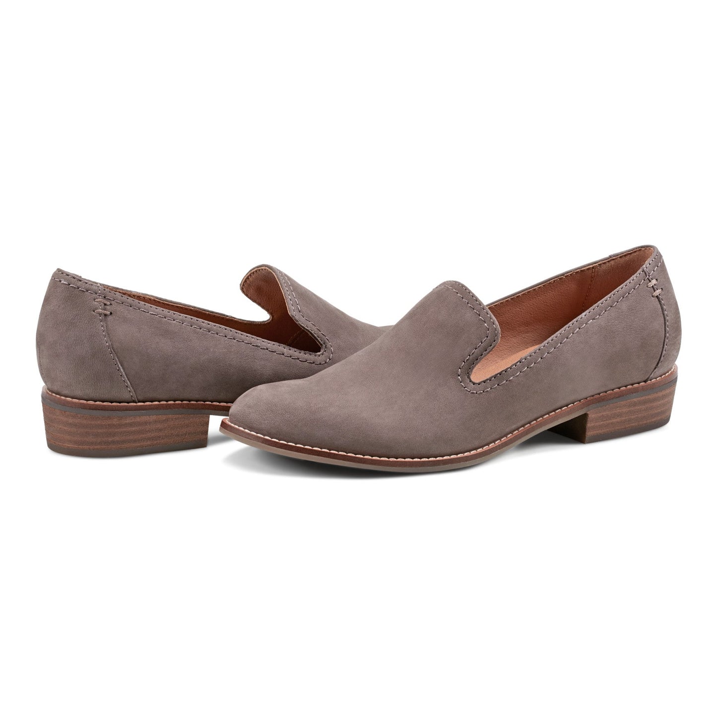 Earth Shoes Edna Round Toe Casual Slip-on Flat Loafers