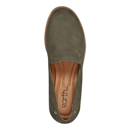Earth Shoes Edna Round Toe Casual Slip-on Flat Loafers