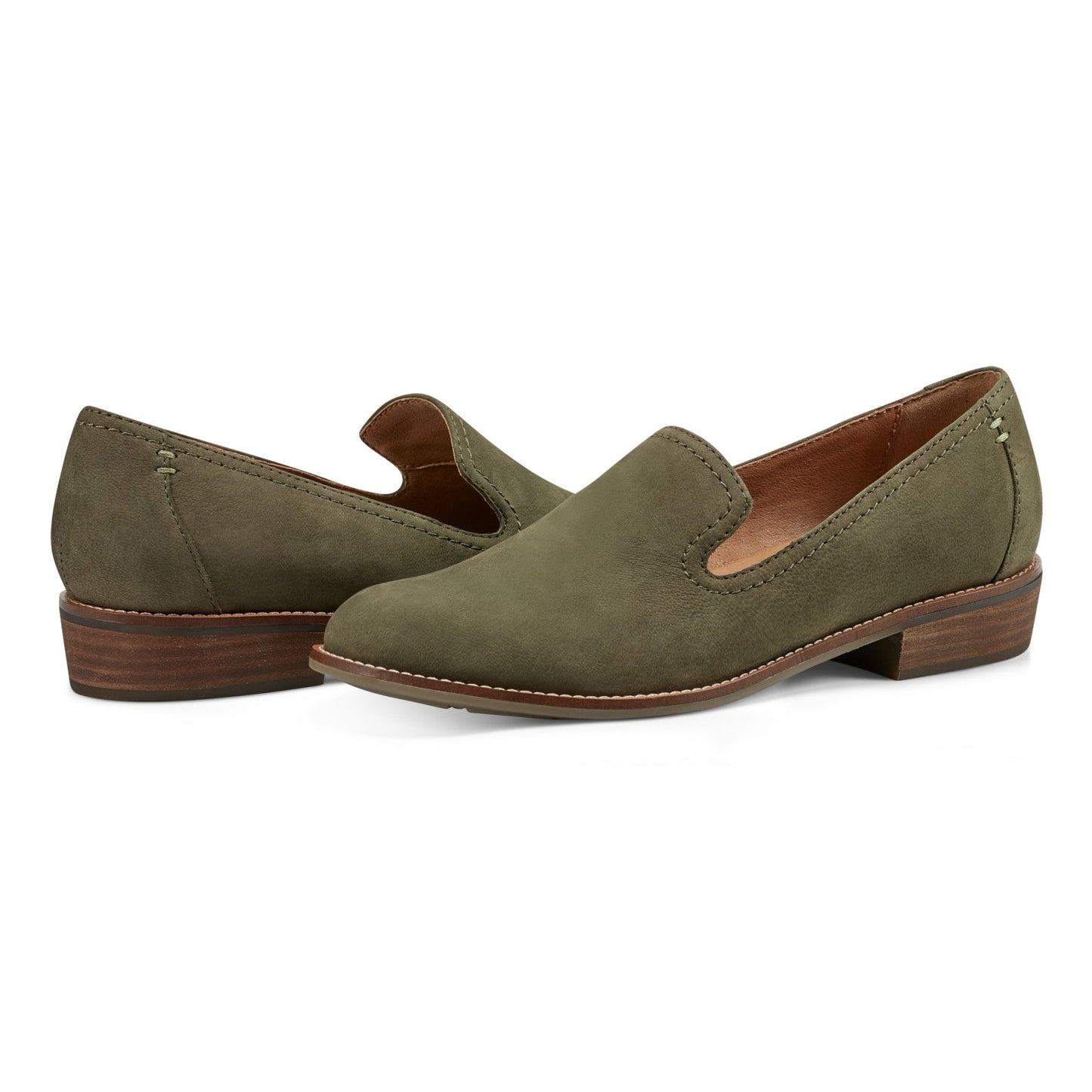 Earth Shoes Edna Round Toe Casual Slip-on Flat Loafers