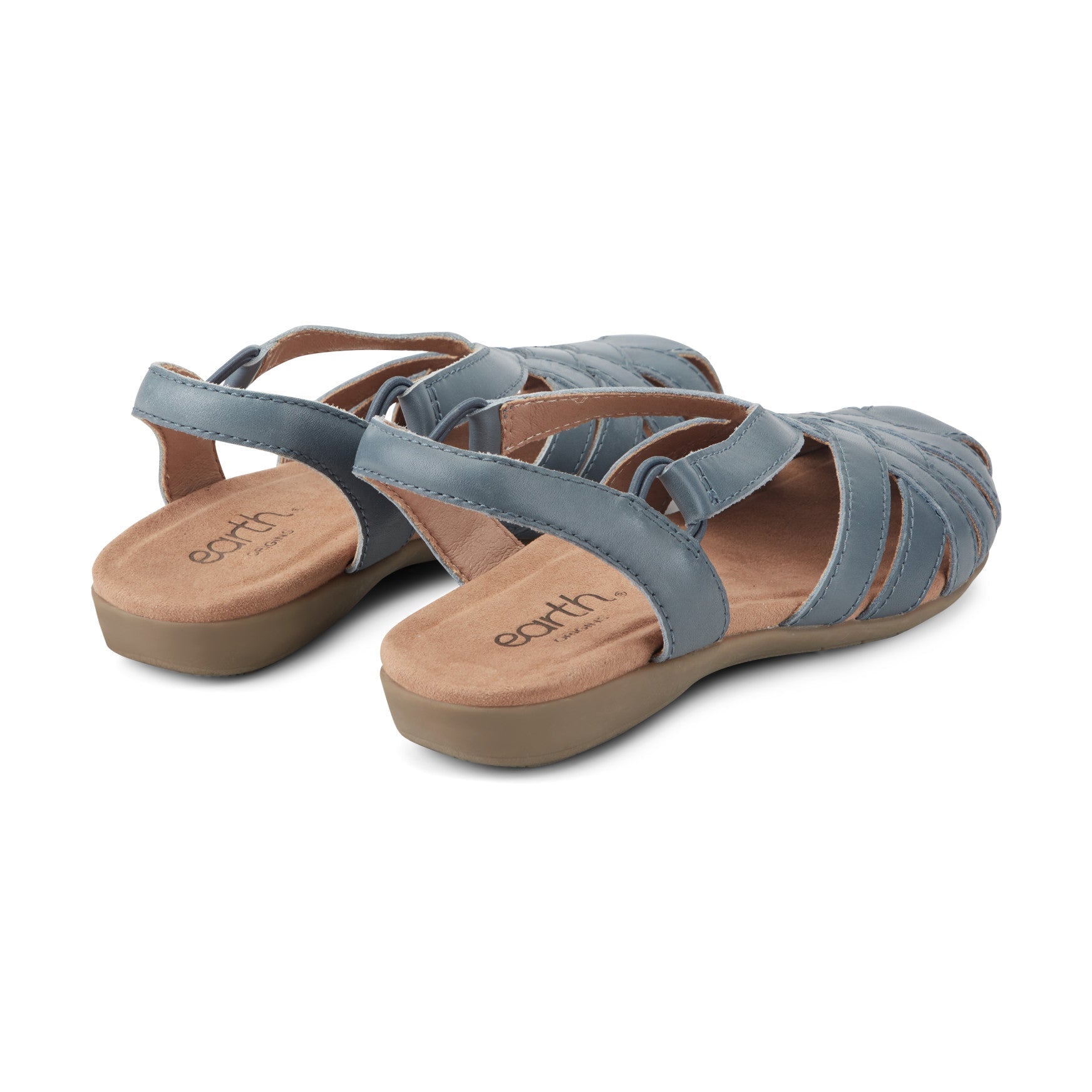 Earth Shoes Berri Woven Casual Round Toe Slip-on Sandals