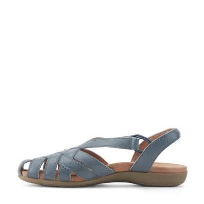 Earth Shoes Berri Woven Casual Round Toe Slip-on Sandals