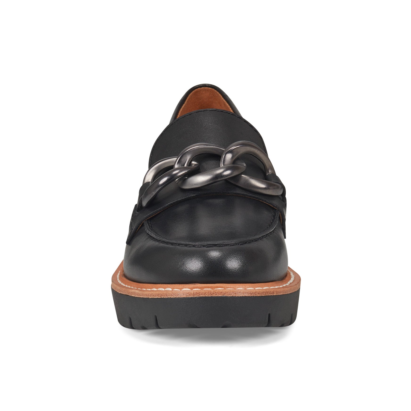 Earth Shoes Zalor Round Toe Lug Sole Casual Slip-on Loafers