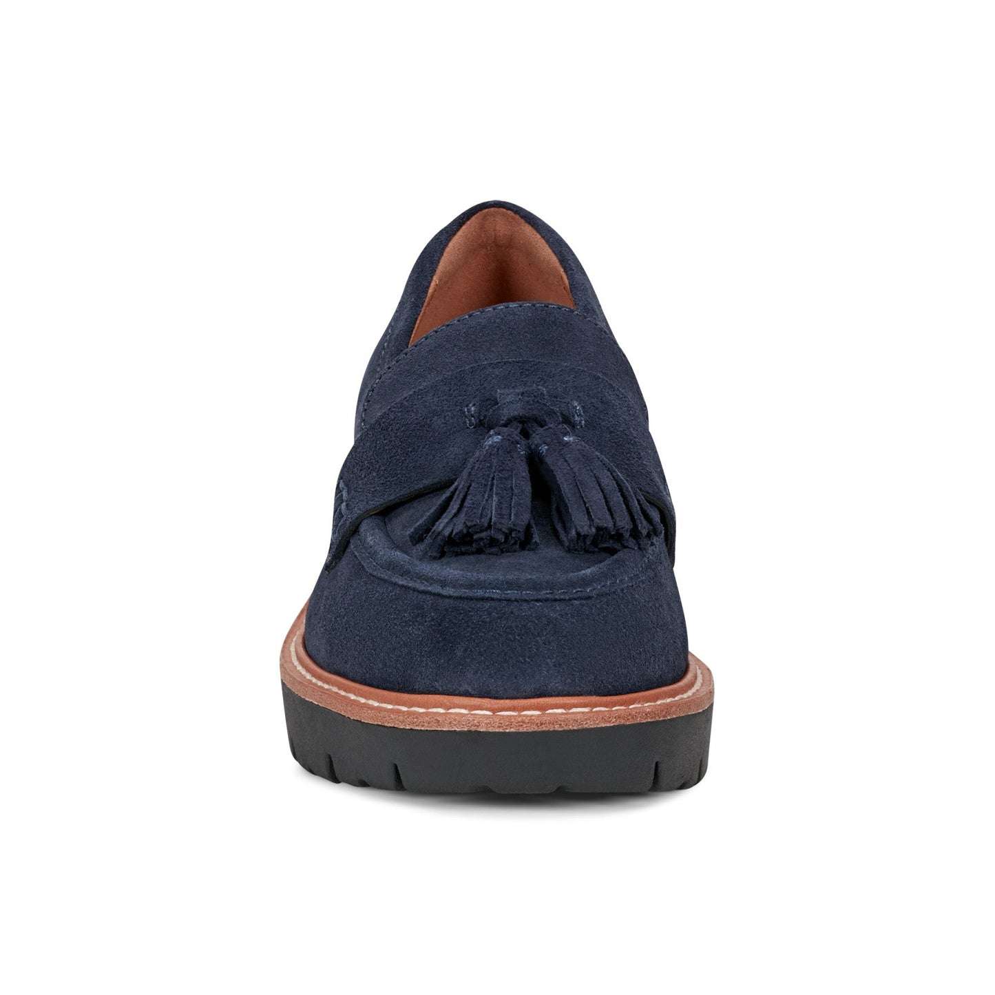 Earth Shoes Zimm Round Toe Lug Sole Casual Slip-on Loafers