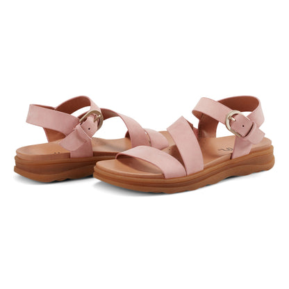 Earth Shoes Lainey Casual Strappy Round Toe Flat Sandals
