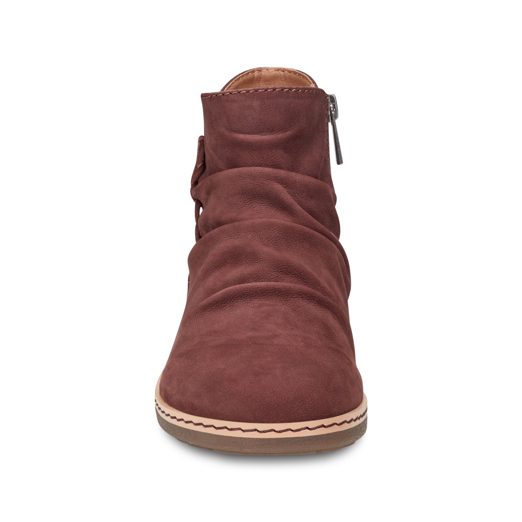 Earth Shoes Hilaree Water Repellent Round Toe Ruched Casual Booties