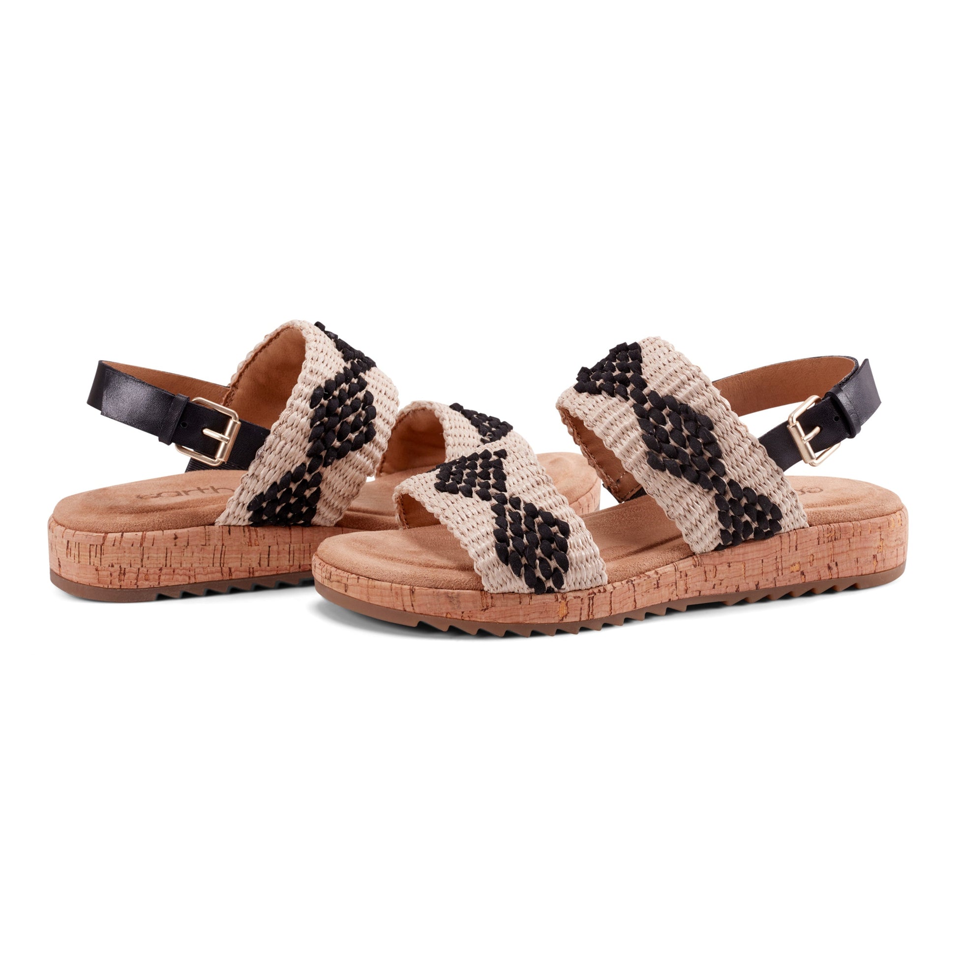 Earth Shoes Patricia Open Toe Slingback Casual Sandals