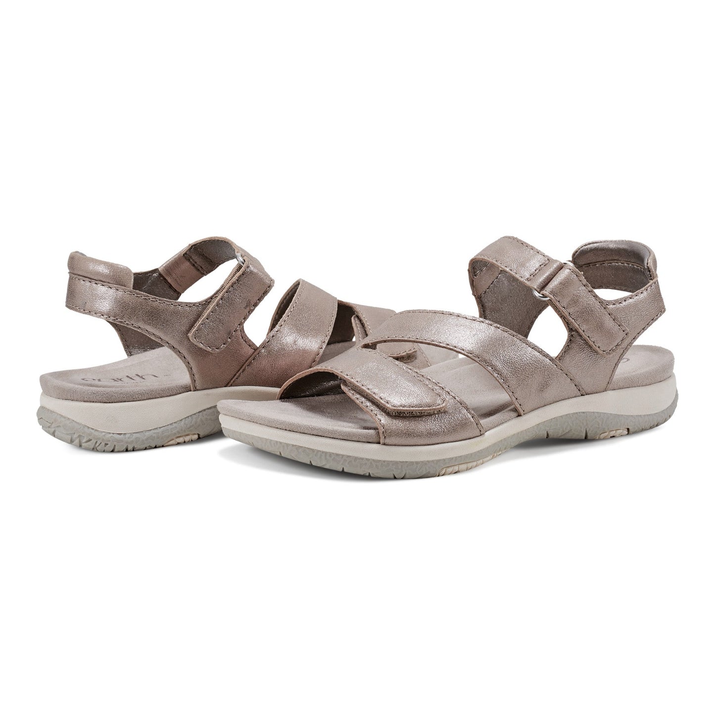 Earth Shoes Sureal Leather Strappy Sandals