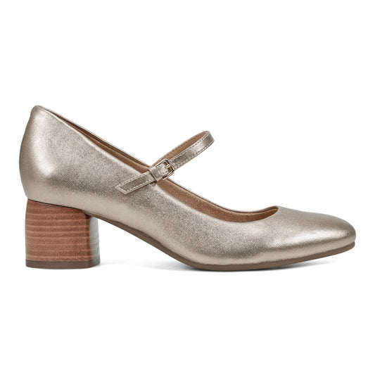 Earth Shoes Rumer Mary Jane Block Heel Dress Pumps