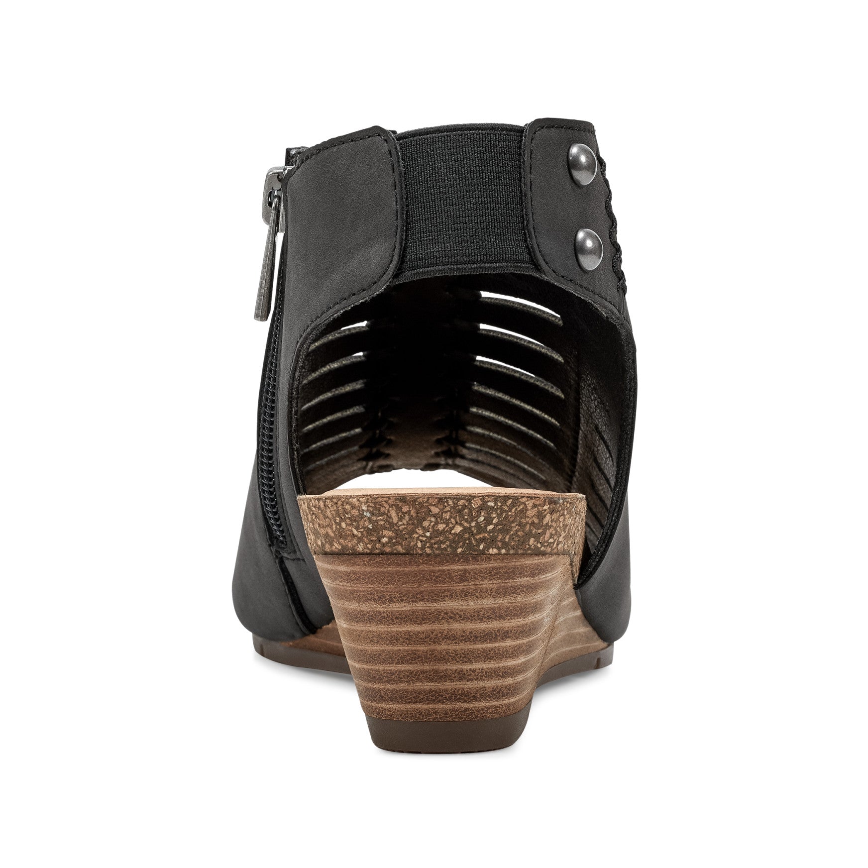 Earth Shoes Hana Round Toe Laser Cut Dress Sandals