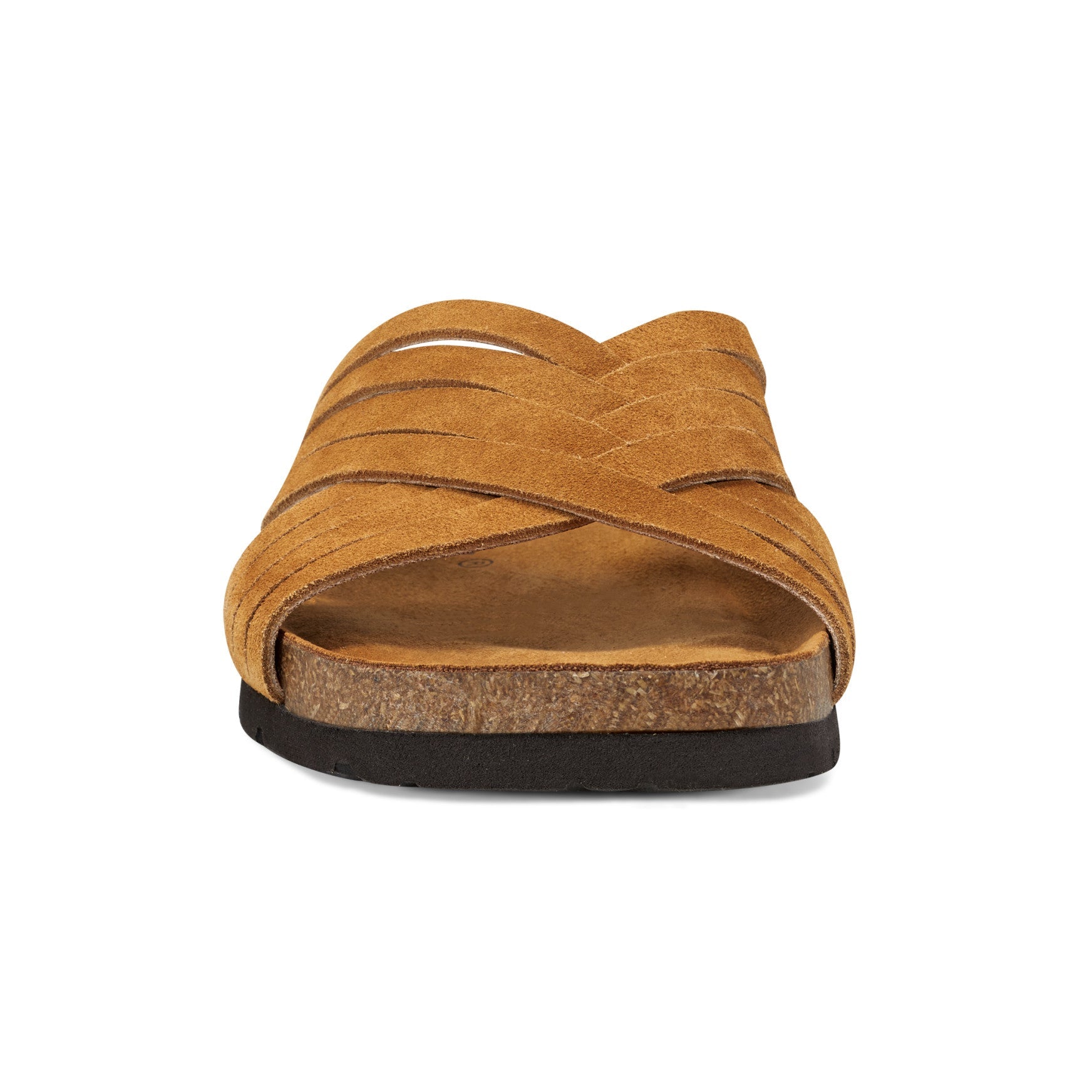 Earth Shoes Atlas Square Toe Slip-on Strappy Casual Sandals