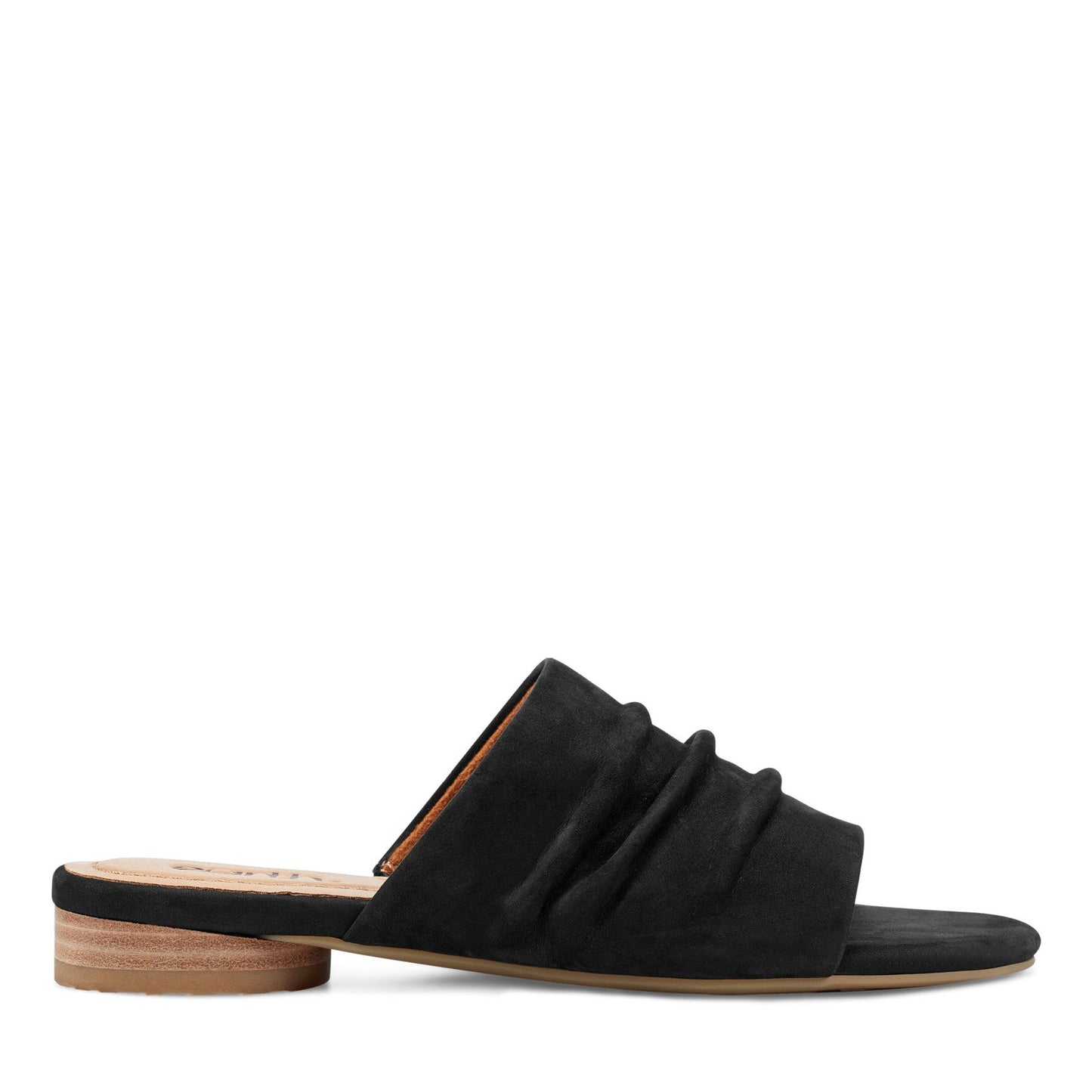 Earth Shoes Talma Ruched Flat Slip-On Sandals